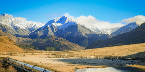 TranzAlpine Train, new Zealand